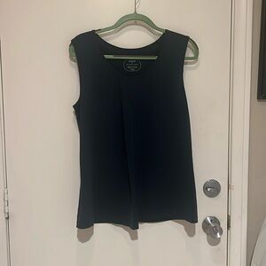 Oiselle running tank top in Navy size 12 breathable fabric